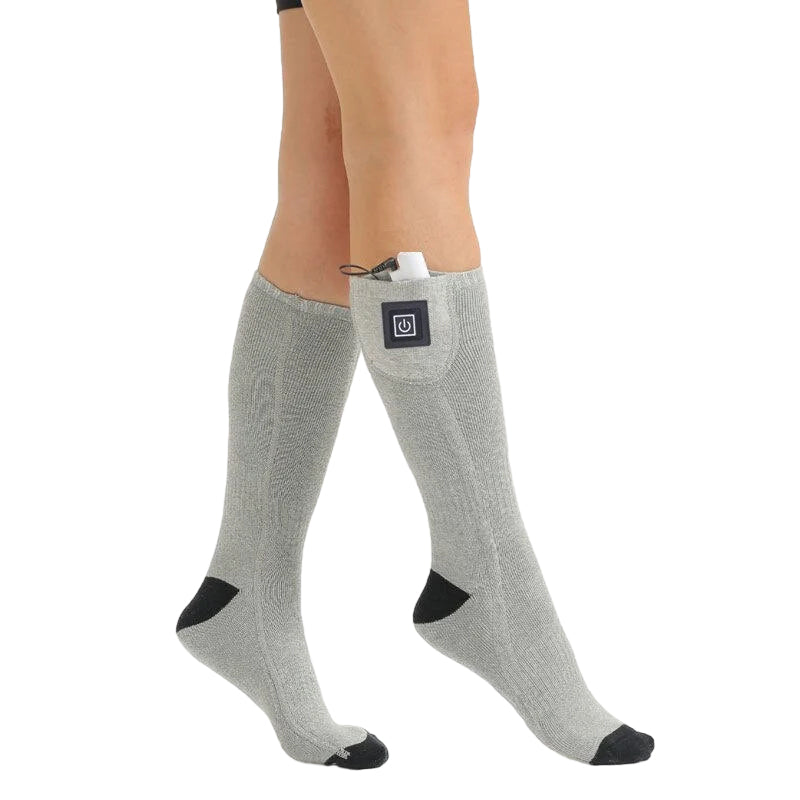 Beheizte Socken | Wiederaufladbare Thermosocken mit einstellbarer Temperatur und bis zu 8 Stunden Wärme