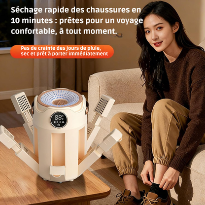 Sèche-chaussures électrique 48 °C - jusqu’à 3 paires à la fois