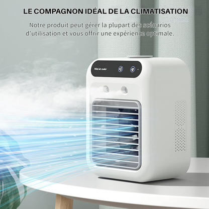 Rafraîchisseur d'air avec diffuseur de parfum intégré — Fraîcheur et bien-être à domicile