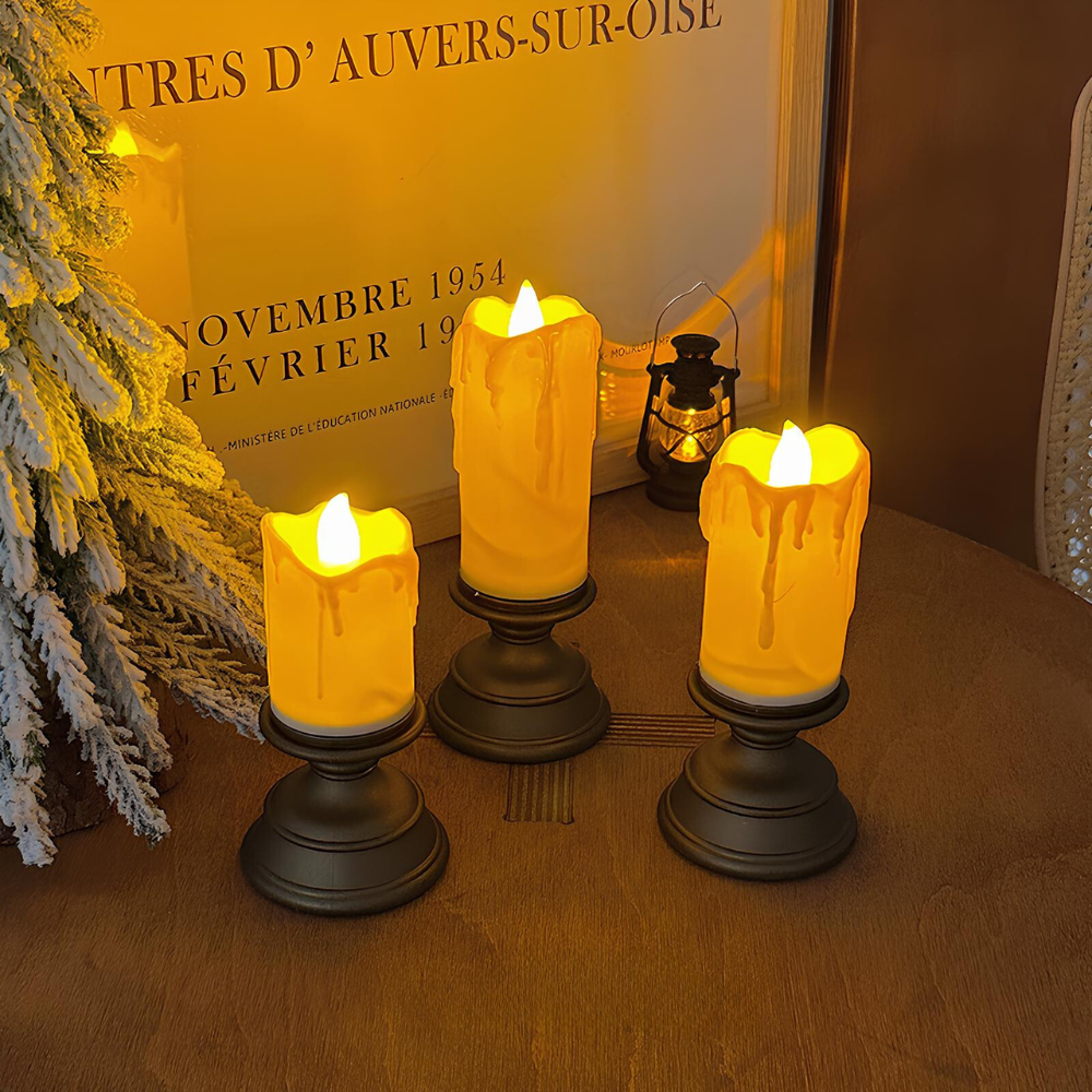 Bougies LED Ambiance - GlowFlicker