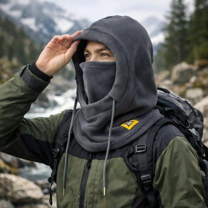 Cagoule polaire polyester 180 g - chaleur enveloppante en hiver