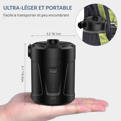 Pompe à Air Électrique Rechargeable USB – Compacte, Portable et Puissante