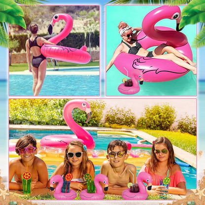 Aufblasbarer Flamingo-Schwimmring – Lustiges und bequemes Poolzubehör für den Sommer