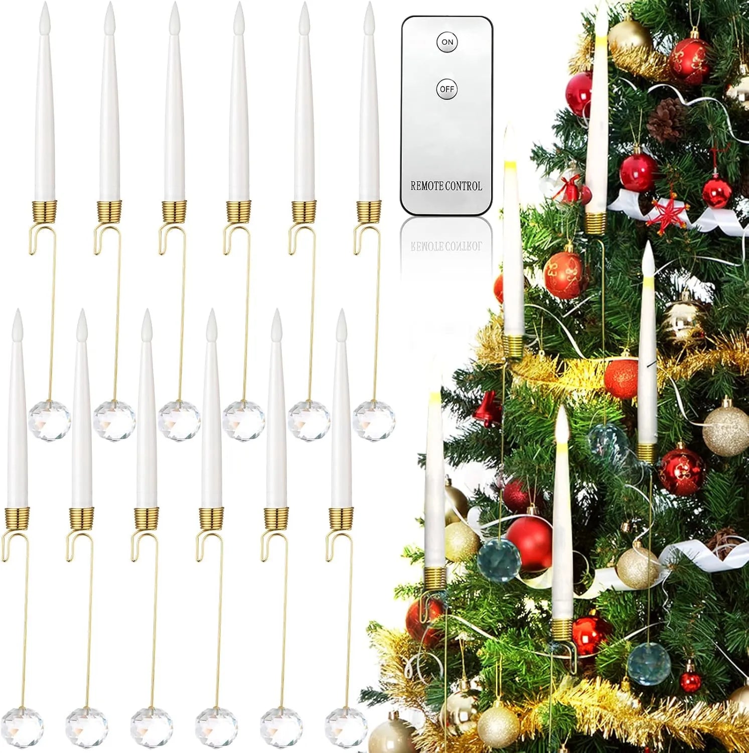GlowMatic - Bougies LED à télécommande