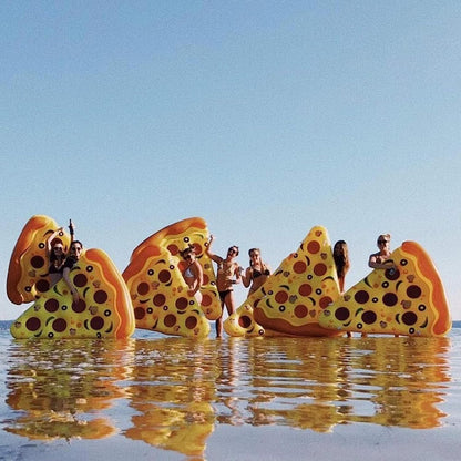 Matelas Gonflable Pizza Géante – Détente Fun et Confort sur l’Eau