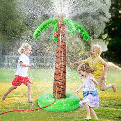 Aufblasbare Palme für Pool und Strand – Lustiges Wasserspielzeug für Kinder
