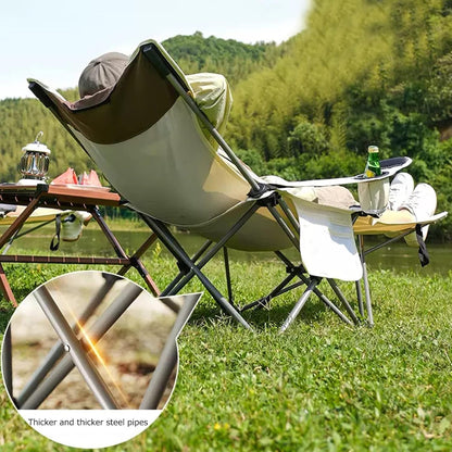 Chaise de plage portable pliable – Légère, confortable et idéale pour l’extérieur