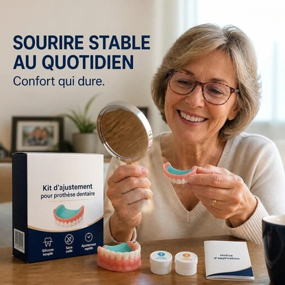 Kit d’ajustement pour dentier - confort au quotidien