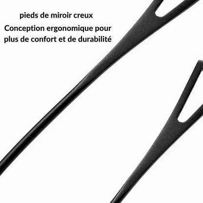 Lunettes rondes en titane pur - légèreté pour le quotidien