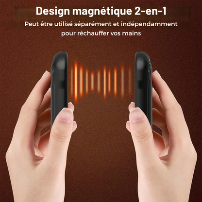 Chauffe-mains électriques rechargeables - une chaleur douce par temps froid
