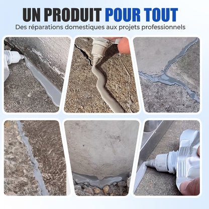 Colle haute performance pour la réparation des fissures du béton