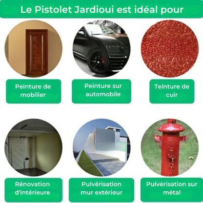 Pistolet à peinture électrique sans fil - peignez en toute liberté