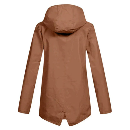 Veste de Pluie Tendance pour Dames avec Capuche - Liora