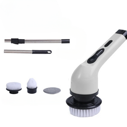 Brosse de nettoyage électrique 9-en-1 avec affichage LED – 1+1 GRATUIT
