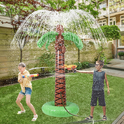 Aufblasbare Palme für Pool und Strand – Lustiges Wasserspielzeug für Kinder