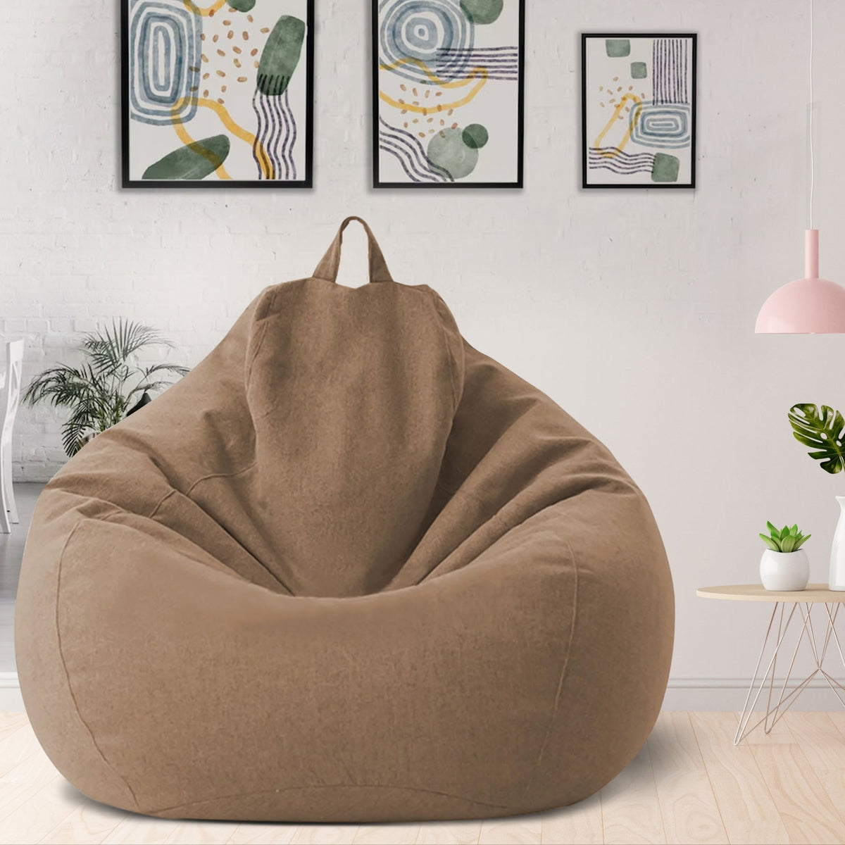 Norvo | Bean Bag Cover | Ergonomic and Stylish | 80x90 cm, 100x120 cm
