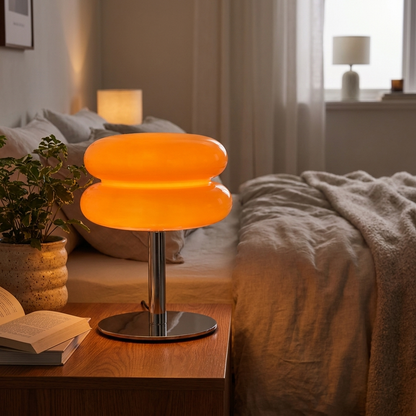 Cloud Macaron Glass Table Lamp
