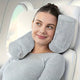 Coussin de Voyage Ergonomique – Confort Optimal pour Avion, Train et Voiture