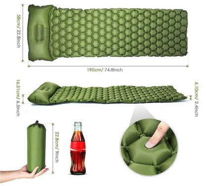 Matelas de Camping Gonflable Mattress Pro – Léger, Compact et Ultra Confortable