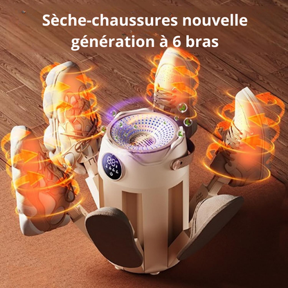 Sèche-chaussures électrique 48 °C - jusqu’à 3 paires à la fois