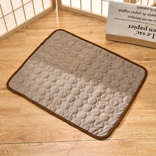 Tapis Rafraîchissant pour Animaux en Été - Tapis de Sommeil en Soie Glacée de 40 pouces pour Chiens et Chats
