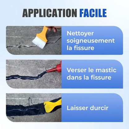 Colle haute performance pour la réparation des fissures du béton