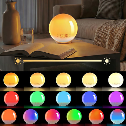 7-Farben-Sonnenaufgangssimulator – sanft in den Tag starten