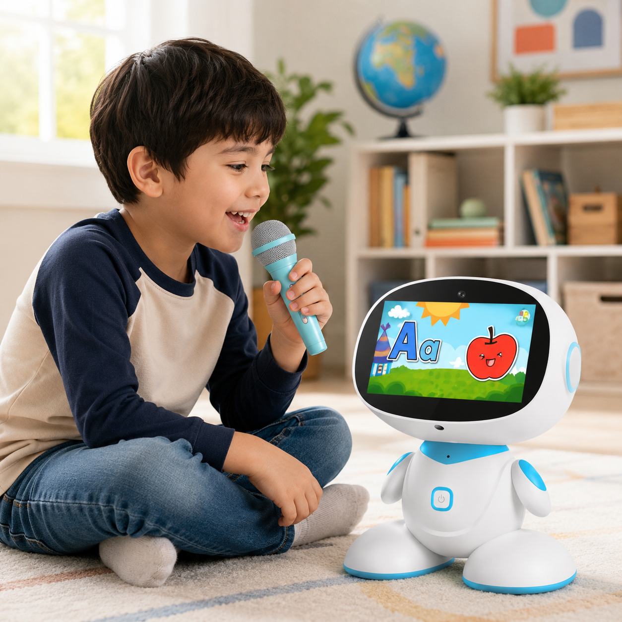 Bildungsroboter Roboter Für Kinder Interaktiver Lernroboter
