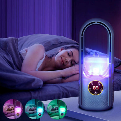 Climatiseur Portable Silencieux Sans Lame 2025 – Restez Frais et Confortable Cet Été, Où Que Vous Soyez