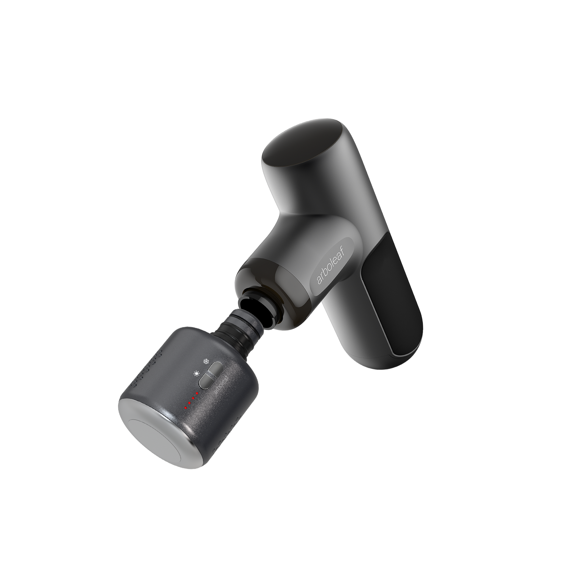 Massagegerät mit 5 Geschwindigkeitsstufen | Kompakter Muskelmassager mit KI-Modus und bis zu 8 Stunden Akkulaufzeit
