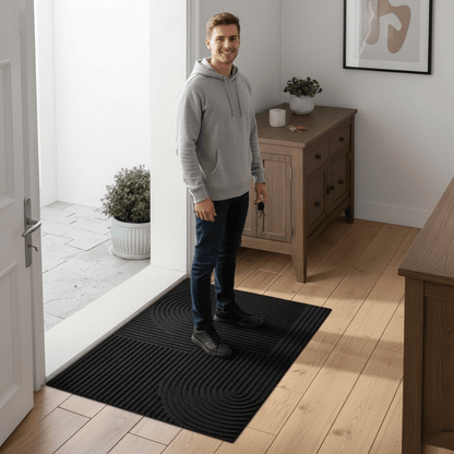 ENTRYCURVE – Tapis élégant et absorbant pour des entrées raffinées