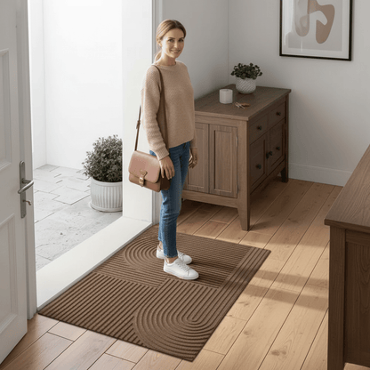 ENTRYCURVE – Tapis élégant et absorbant pour des entrées raffinées