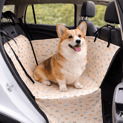 PETSAFEAT - Housse de siège arrière de voiture étanche pour chien