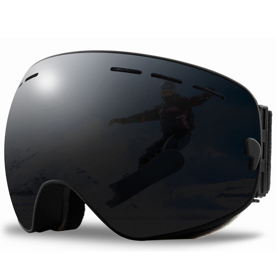 Lunettes de ski anti-buée à double couche pour la neige et le snowboard