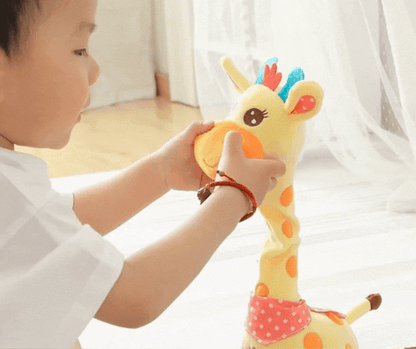 Peluche Girafe Interactive Chantante – Compagnon Musical pour Enfants