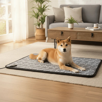 Beheizbare Tiermatte 220 V – einstellbare Wärme von 30 bis 50 °C