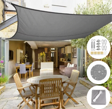 Lunero™ Luxe Voile d'Ombrage | Résistant à l'Eau & Protecteur, Décoratif Pour Votre Balcon Ou Terrasse !