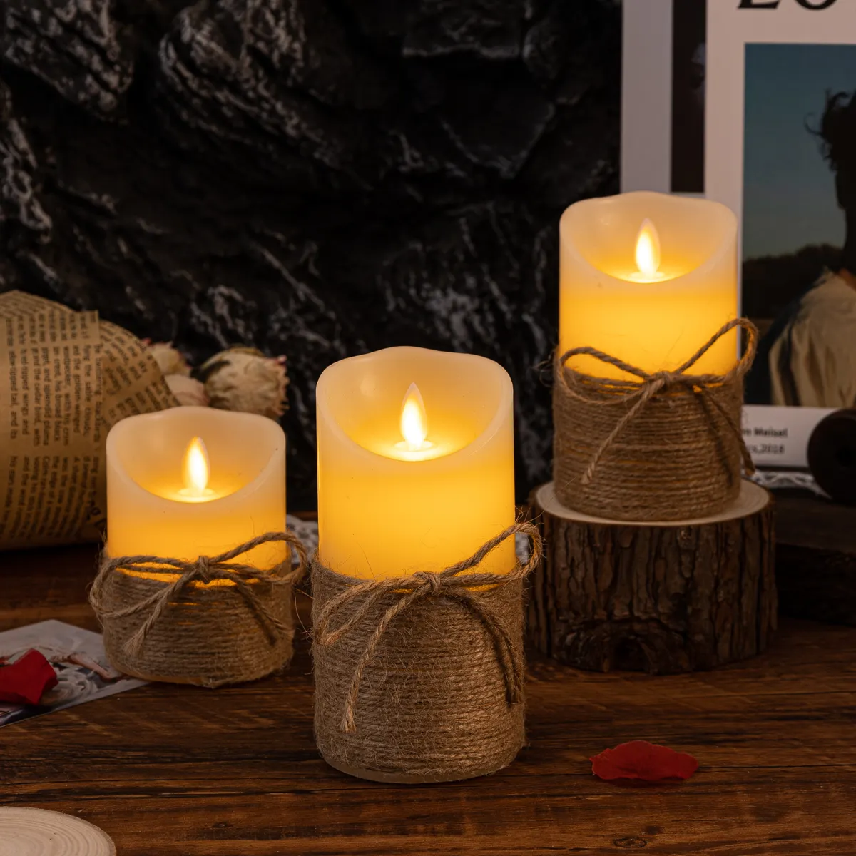 Bougies LED Ambiance - GlowFlicker