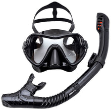 AquaElite Luxe Masque de Plongée & Ensemble de Snorkel | Conception professionnelle avec technologie anti-buée pour une visibilité et un confort optimaux