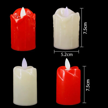 LumiCélébration – Bougies LED Sans Flamme pour Fêtes et Anniversaires