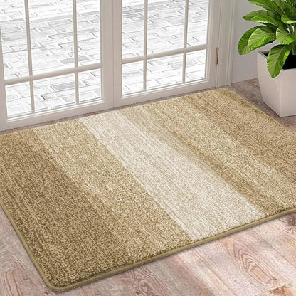 Tapis de porte lavable pour entrées avec design absorbant
