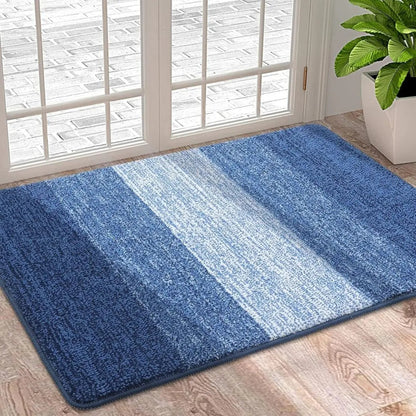 Tapis de porte lavable pour entrées avec design absorbant