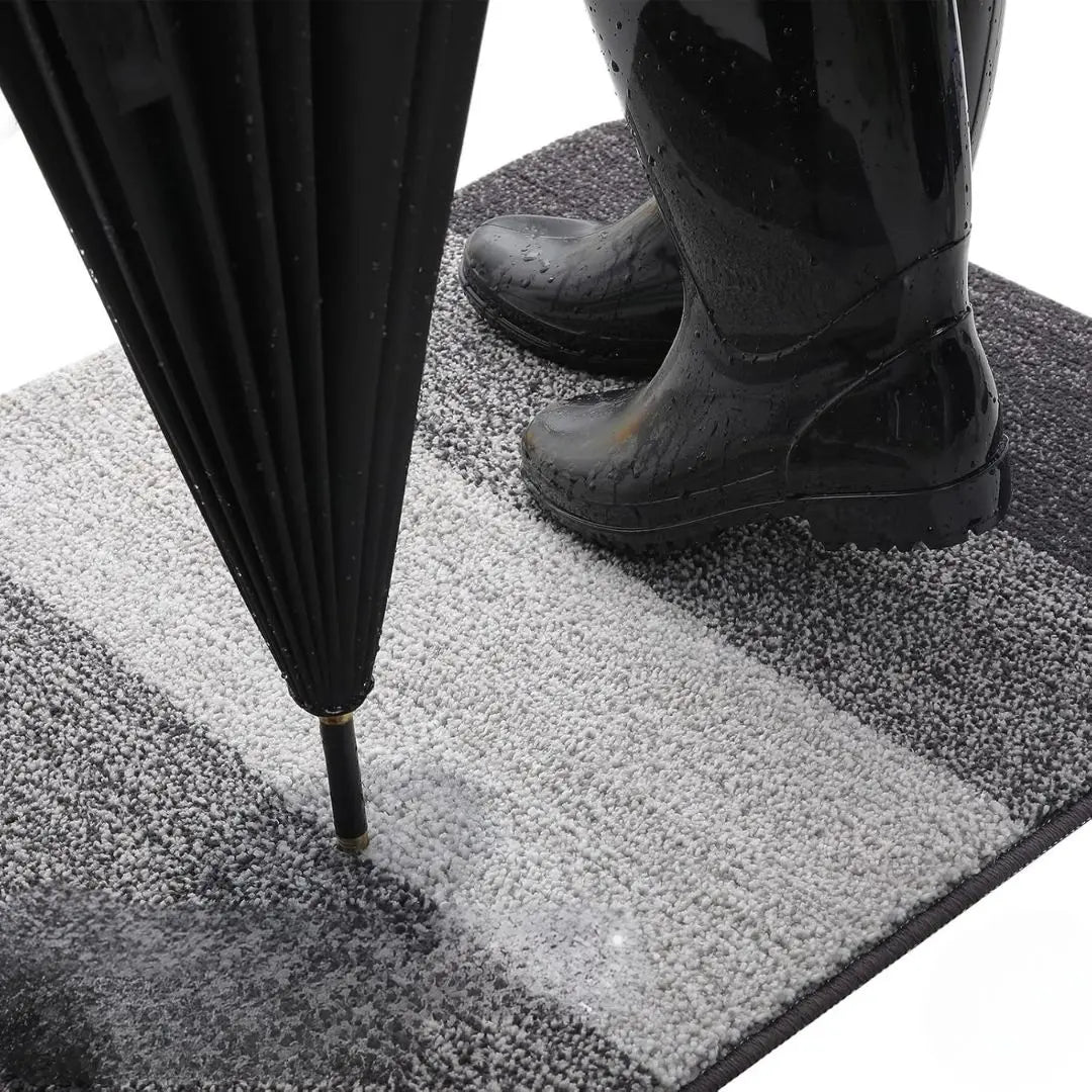 Tapis de porte lavable pour entrées avec design absorbant