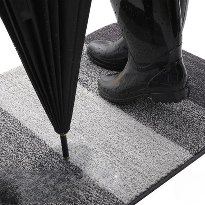 Tapis de porte lavable pour entrées avec design absorbant