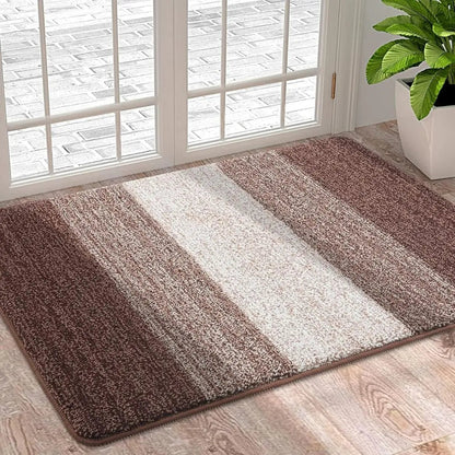 Tapis de porte lavable pour entrées avec design absorbant