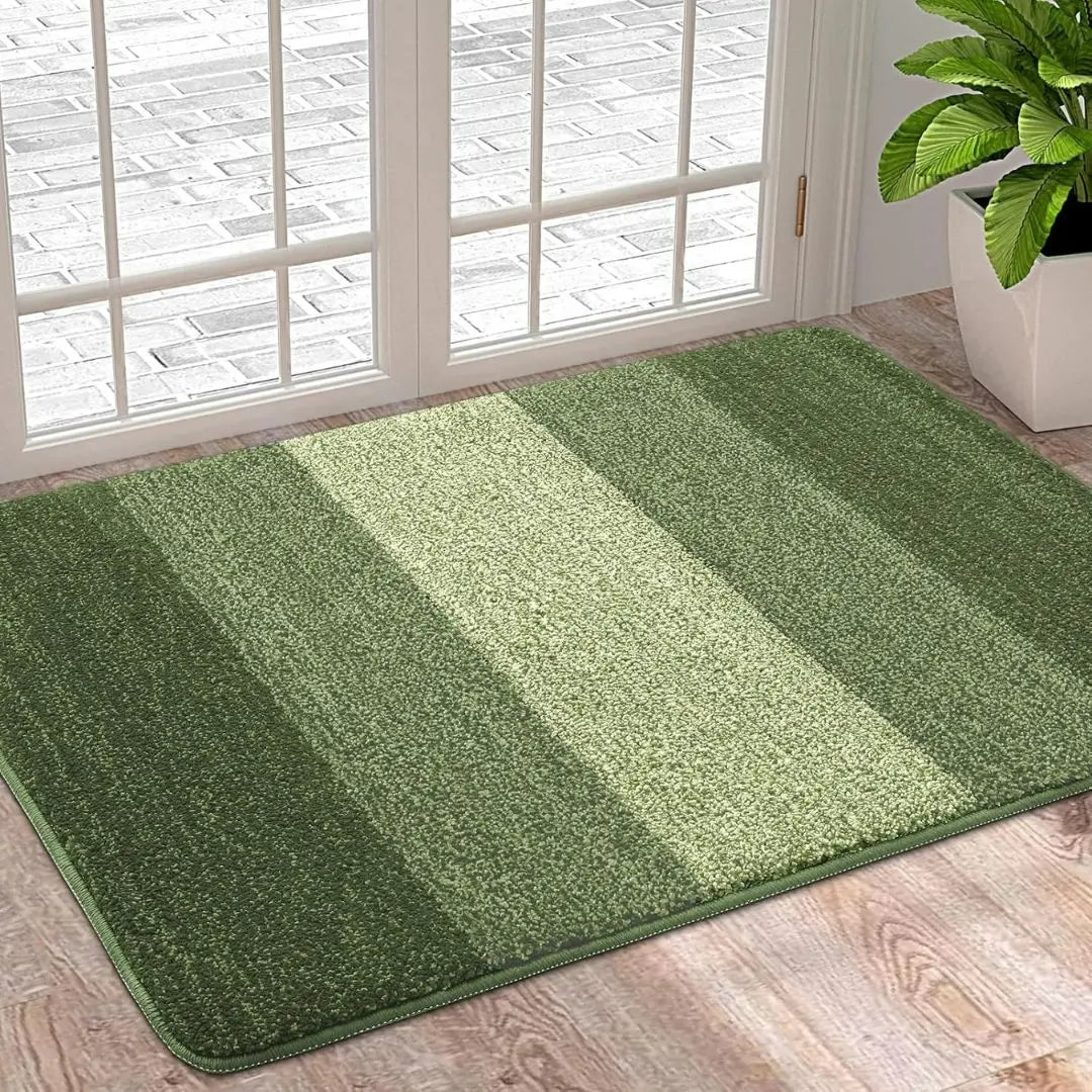 Tapis de porte lavable pour entrées avec design absorbant