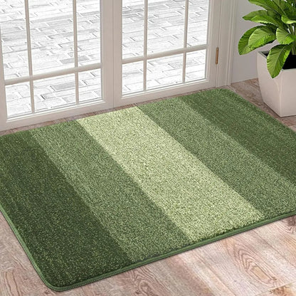 Tapis de porte lavable pour entrées avec design absorbant