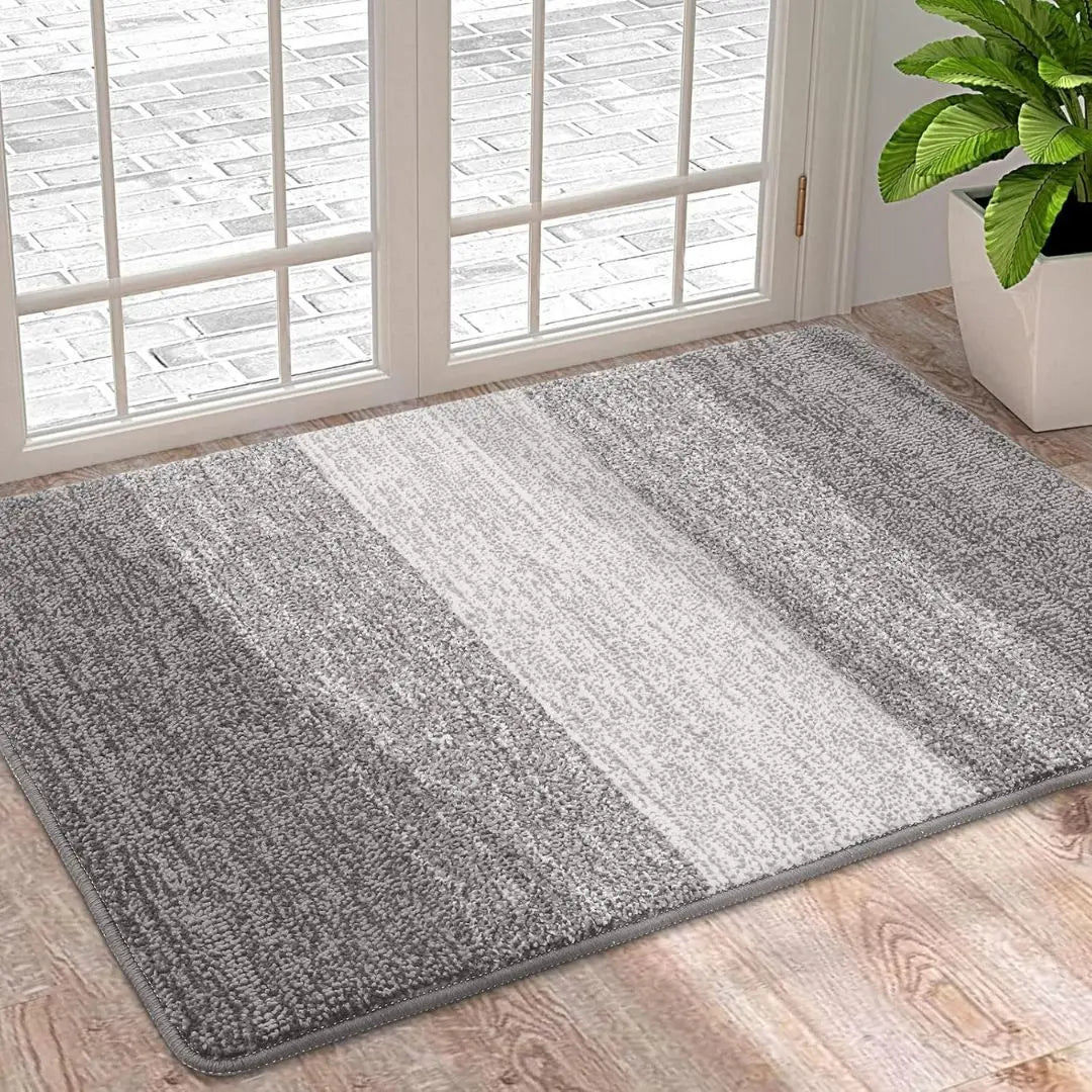 Tapis de porte lavable pour entrées avec design absorbant
