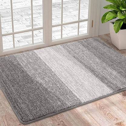 Tapis de porte lavable pour entrées avec design absorbant