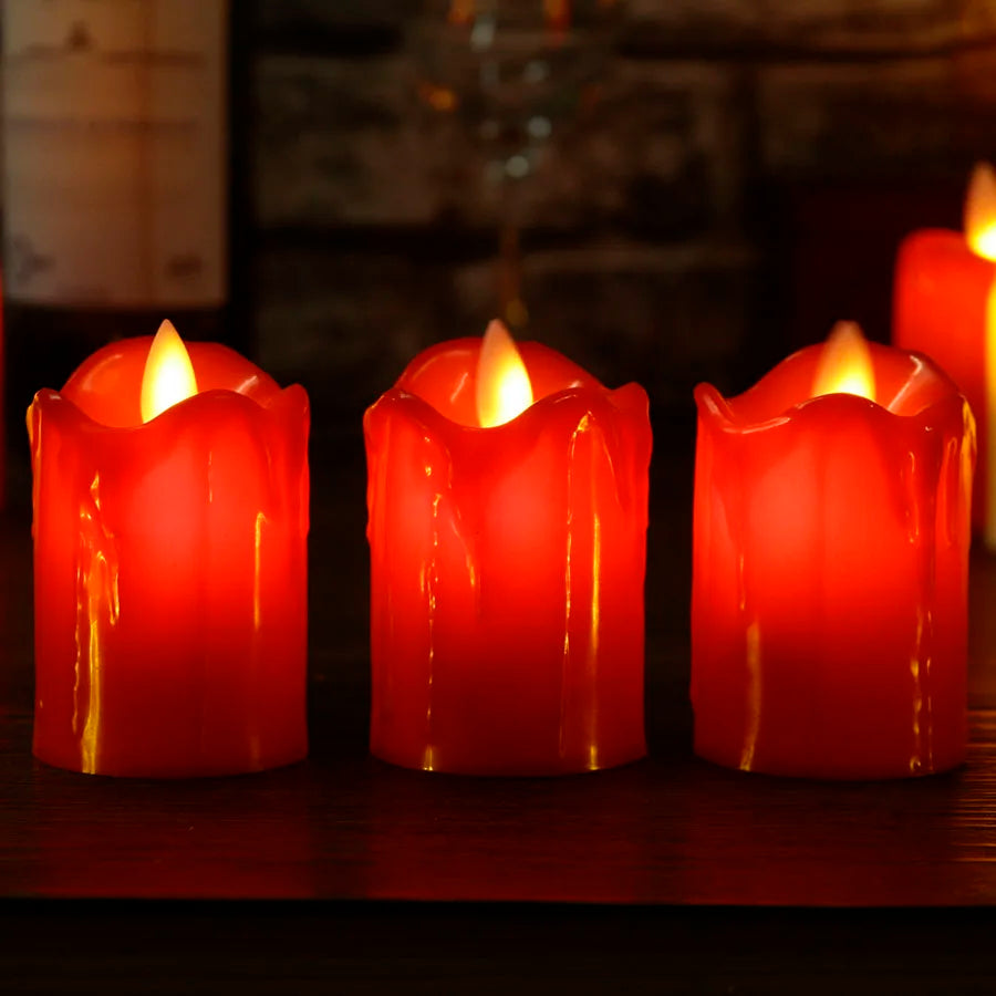 LumiCélébration – Bougies LED Sans Flamme pour Fêtes et Anniversaires